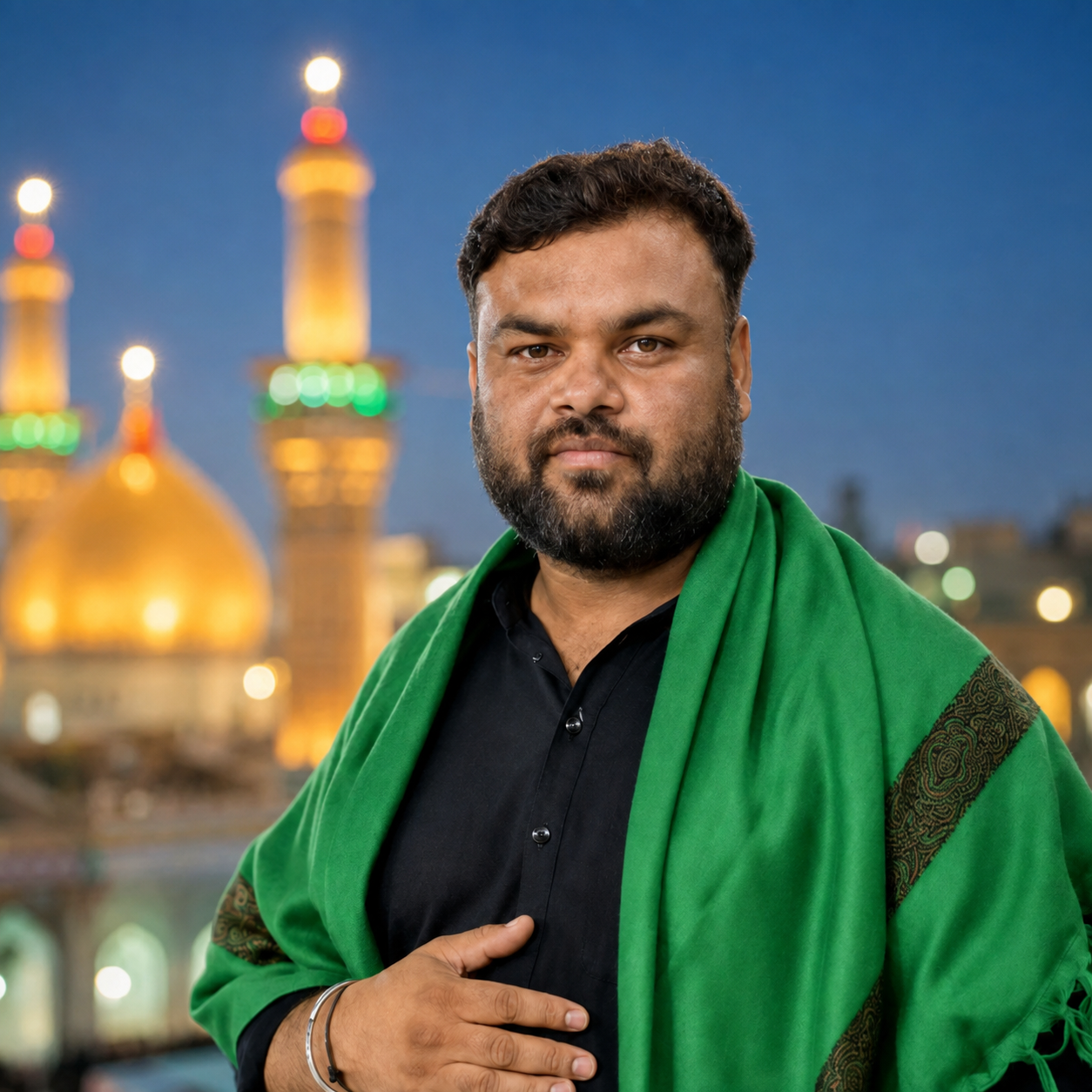 Raees Jafri, Organizer of Karwan-e-Hussaini